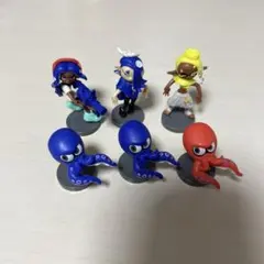 スプラトゥーン3 チョコエッグ 置物 すりみ連合 フウカ ウツホ タコ