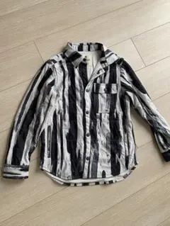 snow peak キッズ 中綿入りシャツ