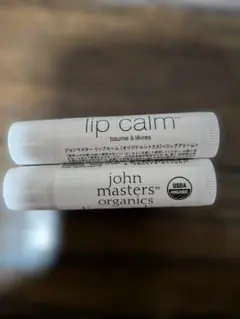 新品　john masters organics lip calm 2本セットのサムネイル