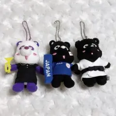 AAA え〜パンダ ひげパンダ おすわり 7体全色セット トリプルエー