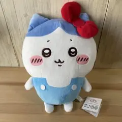 ちいかわ×サンリオキャラクターズBIGぬいぐるみ　 ハチワレ／キティ