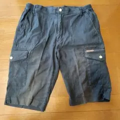 Hush Puppies ハーフ カーゴパンツ L 紺色のサムネイル