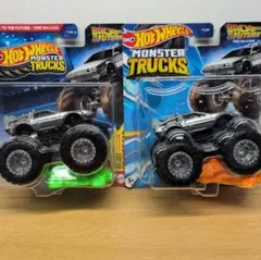 ホットウィール モンスタートラック チェース デロリアン アイスver