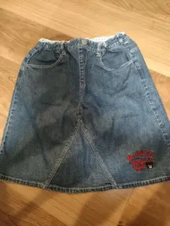 mikihouse　ミキハウス　ダブルビー　デニムスカート　サイズ140
