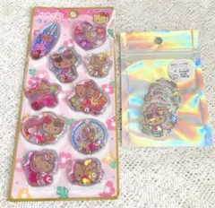 サンリオ ハローキティ 日焼けキティ ウォーターインシール オーロラシール40P