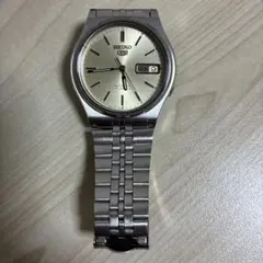 美品！SEIKO5 セイコー 7009-6000 純正ステンレスベルト 稼働品 - メルカリ