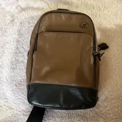 美品 coach ボディバッグ グラハム ブラウン レザー ワンショルダー