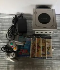 NINTENDO GAME CUBE ゲーム シルバー