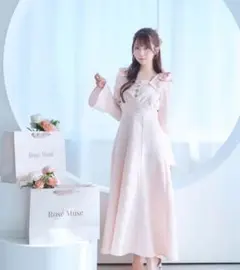 rosemuse flare shirt dress ロゼミューズ イエロー - メルカリ