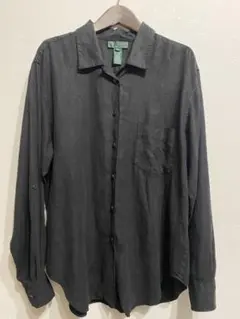 90s Lauren Ralph Lauren Lサイズ リネン100 ローレン