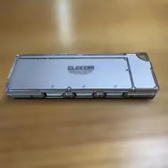 ELECOM 4ポートUSBハブ シルバー
