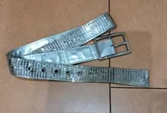 シルバースパンコールベルト