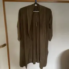 【新品タグ付き】AMERICAN HOLIC 長袖ロングカーディガン Fサイズ