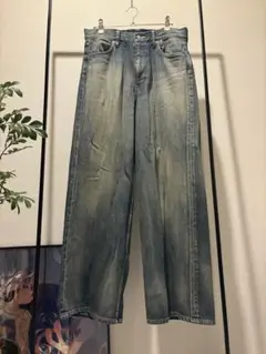 lidnm SEMI WIDE HERITAGE DENIM PANTS