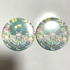 プリキュア トゥインクル缶バッジ キュアミルキー 2点