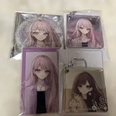 プロセカ 暁山瑞希 東雲絵名 余花 色紙 缶バッジ エピカ セット50A 53A プロセカ 余花 スクエア缶バッジ 53a 暁山瑞希 東雲絵名 4点セット