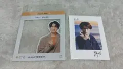 Snow Man チェキ風フォトカード SNS風リバーシブルクリアカード 向井