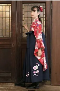 アリサナ　卒業式袴　赤　小学生　150cm