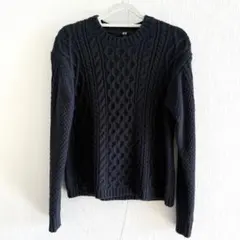 ケーブルニット ニット