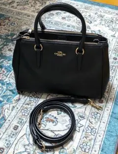 COACH ブラック 2way ミニサリーキャリーオール　ショルダーバッグ 2025年最新】ミニサリーキャリーオールの人気アイテム - メルカリ