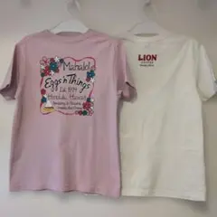 Eggs 'n Things　LIONCoffee　Tシャツ2枚セット120
