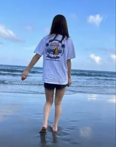 HULALANI レディースTシャツ 半袖 バックプリント243HU2ST292のサムネイル