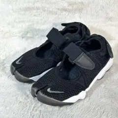 【美品】NIKE ナイキ エアリフト ブリーズ 足袋 23cm ブラック