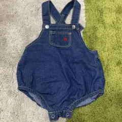 POLO baby デニム ベビー ロンパース オーバーオール