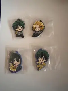 僕のヒーローアカデミア ラバーストラップ ラバーマスコット 緑谷 上鳴 蛙吹