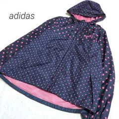 ✨️adidas　アディダス　OTサイズ　メッシュ　ドット柄ウィンドブレーカー