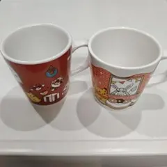 【未使用】ミスド ポケモン コラボ　マグカップ 2個 ピカチュウ ＆イーブイ
