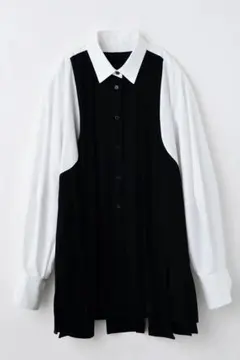 ENFOLD ダブルサテンニット SHIRT PULLOVER 紺 - メルカリ