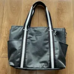 タ*ー様 【美品】森野帆布 トートバッグ メンズ 帆布×本革 ブラック 肩掛け