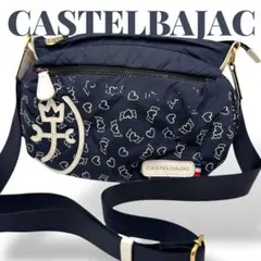 CASTELBAJAC カステルバジャック ショルダーバッグ ネイビー マルジェ