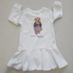 最終値下げ！【美品】Ralph Lauren ポロベア ワンピース 24M 90