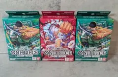 ワンピースカード スタートデッキ ルフィ ゾロ 完全未開封 3BOX - メルカリ