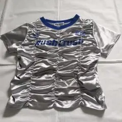 即日発送　エマムア　メタリック　シャーリング　Tシャツ　ＳＳＰ 140