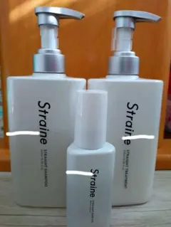 Straine （ストレイン）シャンプー トリートメント ヘアオイルのセット