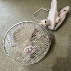 ハローキティ　グリップ扇風機　ピンク　ドウシシャ　マーメイドキティ　キティグッズのサムネイル