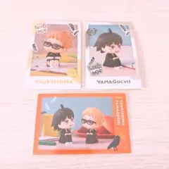 ハイキュー るかっぷ すなっぷカード 月島蛍 山口忠