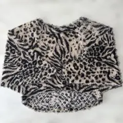 MURUA ムルーア　ヒョウ柄ニット　フリーサイズ