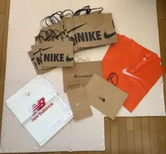 Nike New Balance Champion ノースフェイス 袋まとめ売り