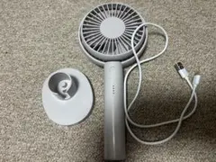 無印良品・角度が変えられるハンディファン 本体 スタンド付き ピンクのサムネイル
