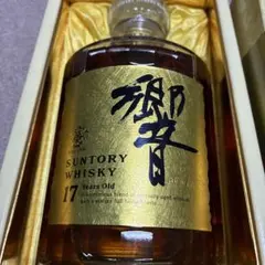 SUNTORY　ウィスキー　響 17年 700ml 箱つき　新品未開封 サントリー ウイスキー 響17年 700ml 43度 化粧箱なし : 酒の