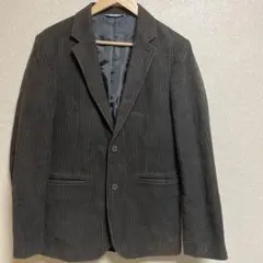 GAPジャケット ストライプ ブラウン　S