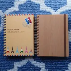 新品　ダブルリングノート ２冊