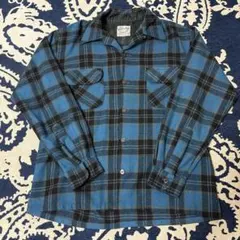 開襟シャツ 長袖