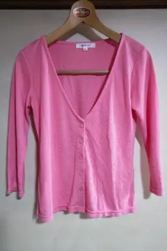 MK KLEIN+ ピンクカーディガン
