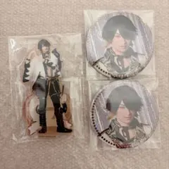 刀ミュ 長曽祢虎徹 缶バッジ アクスタ