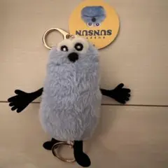 SUNSUN パペット マスコット キーホルダー　リール付き